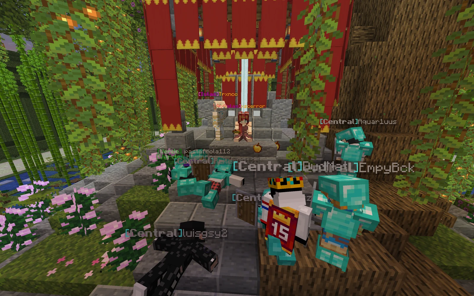 Encuentro de la comunidad, captura de MC-WORLD