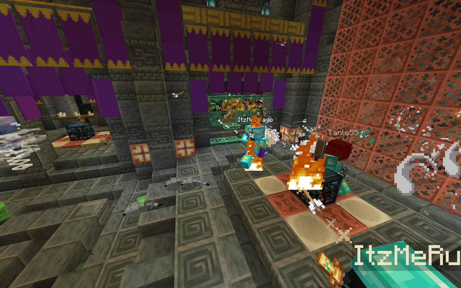 Aventuras en comunidad, captura de MC-WORLD